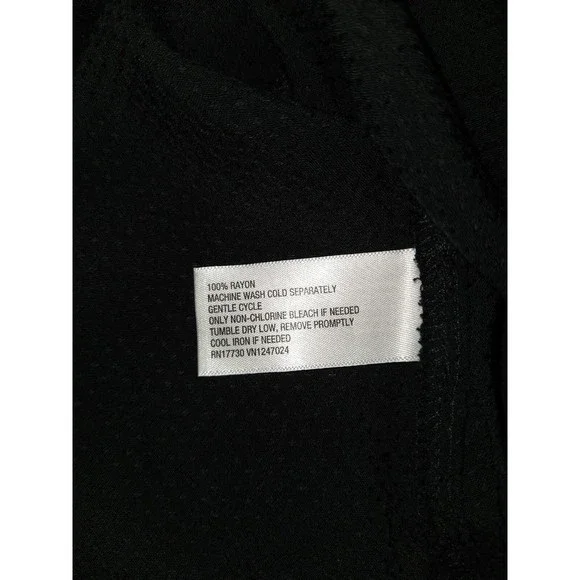 Knox rose long sleeve maxi dress xs black boho Feminine Cottage Core - Picture 9 of 9